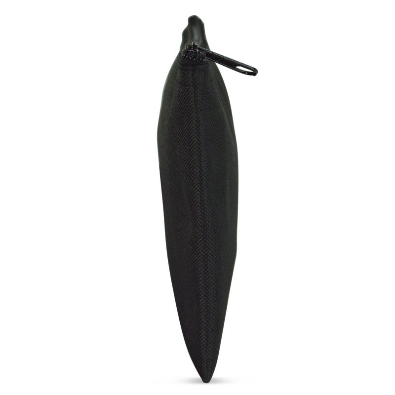 DALIX Bank Bags Money Pouch Securit Deposit Utility Zipper Coin Bag Black 2 Pack - Image 3